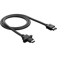 Fractal Design USB-C 10Gbps Cable- Model D, Câble Noir, 0,67 mètres