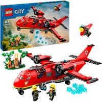 LEGO City - L’avion de sauvetage des pompiers, Jouets de construction 60413