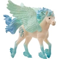 Schleich BAYALA Licorne Poulain Tempête, Figurine 5 an(s), Beige, Bleu, Vert, Plastique