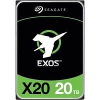 Seagate Enterprise Exos X20 disque dur 20 To 7200 tr/min 3.5" SAS 20 To, 7200 tr/min, 3.5", SAS