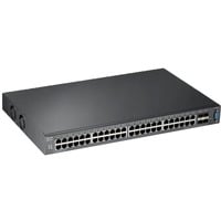 Zyxel XGS2210-52 Géré L2 Gigabit Ethernet (10/100/1000) 1U Noir, Switch Géré, L2, Gigabit Ethernet (10/100/1000), Grille de montage, 1U