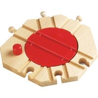 BRIO Circuit de train en bois - Plaque tournante mécanique Bois/Rouge, Piste, 3 an(s), Rouge