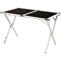 Easy Camp Rennes L table de camping Aluminium, Noir Noir/Argent, Aluminium, Aluminium, Noir, 5,1 kg, Réglage de la hauteur