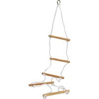 Eichhorn Outdoor Rope Ladder, Jeux de jardin Blanc/bois, Garçon/Fille, 3 an(s)