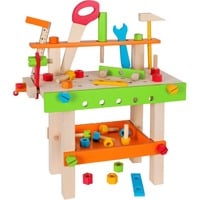 Eichhorn Table de travail, Outils pour enfants Jeu de construction, Garçon/Fille, 3 an(s), Bois, 49 pièce(s)