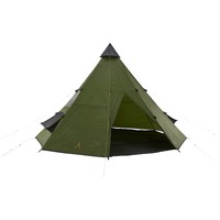 Grand Canyon Tente ronde BLACK FALLS 8, Capulet Olive, Ø 500cm Vert olive/Marron