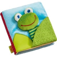 HABA Livre en tissu Grenouille magique, Manuel Pour enfants, Couverture souple, 8 pages