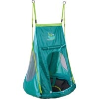 HUDORA 72152 pare-soleil pour bébé Vert, Balançoire Turquoise, Vert, Garçon, Uniforme, Motif de dessin animé, 900 mm, 900 mm