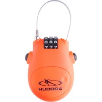 HUDORA Câble antivol, Sécurité Orange
