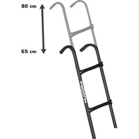 HUDORA Echelle pour Trampoline, Échelle Noir (Mat)/Noir, Acier, Noir