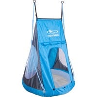 HUDORA Tente pour la balançoire du nid Cosy Castle 90 Bleu/Noir