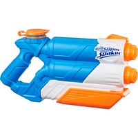 Hasbro NERF Super Soaker Twin Tide, Pistolet à eau Bleu/Blanc