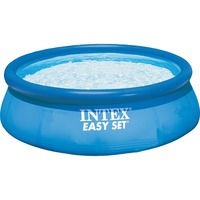 Intex 28132GN piscine hors sol Piscine gonflable Rond Bleu Bleu clair/bleu foncé, Piscine gonflable, Bleu, 14 kg