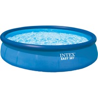 Intex Easy Set Pools 396 x 84 cm, Piscine Bleu clair/bleu foncé