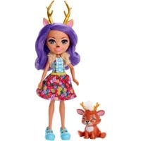 Mattel DANESSA DEER DOLL, Poupée Femelle, 4 an(s), Garçon/Fille, 170 mm, 80 g, Multicolore