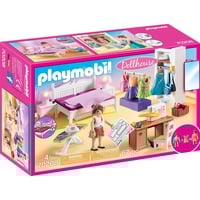 PLAYMOBIL Dollhouse - Chambre avec espace couture, Jouets de construction 70208
