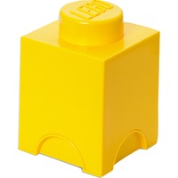 Room Copenhagen 40011732 rangement de jouets Jaune, Boîte de rangement Jaune, Jaune, Polypropylène (PP), 125 mm, 180 mm, 125 mm