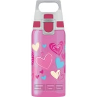 SIGG Viva ONE Hearts, Gourde rose fuchsia, 0,5 litre