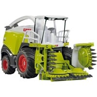 SIKU Modèle À L'Échelle Sans Piles - Ensileuse A Mais Claas - Echelle 1/50, Modèle réduit de voiture Vert clair/Blanc, Intérieure, 3 an(s), Métal, Plastique, Vert