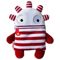 Schmidt Spiele Les avales-soucis - Saggo, Peluche Blanc/Rouge, 25 cm