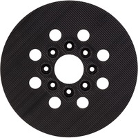 Bosch Plateaux de ponçage à 8 trous, Patin de ponçage Noir, 1 pièce(s)