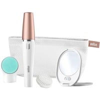 Braun FaceSpa 851V Or, Blanc, Appareil à épiler Blanc/Bronze, Or, Blanc, Cet appareil n’est pas conçu pour être utilisé par des enfants ou des personnes dont les..., 1.5 V, AA, 321 g, Boîte