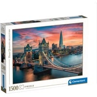 Clementoni High Quality Collection 1500 pièces - London Twilight, Puzzle 1500 pièce(s), Ville, 14 an(s)