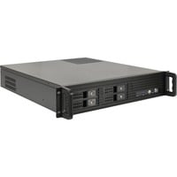 Inter-Tech IPC 2U-2504 boîtier rack Noir | 2x USB-A