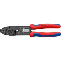 KNIPEX 97 21 215 C, Pince à sertir Rouge/Bleu