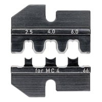 KNIPEX Embout de sertissage pour connecteurs solaires MC4, Pince à sertir 