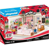 PLAYMOBIL Miraculous : Boulangerie française, Jouets de construction 