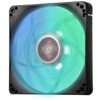 SilverStone SST-FW124-ARGB 120x120x15 ventilateur de boîtier Noir, 120 x 120 x 15 mm, PWM