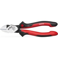 Wiha Coupe diagonale haute performance BiCut Industrial, Tenailles de cran Noir/Rouge, Joint dynamique