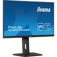 iiyama ProLite XUB2793QS-B7 écran plat de PC 68,6 cm (27") 2560 x 1440 pixels Quad HD LED Noir Moniteur Noir (Mat), 68,6 cm (27"), 2560 x 1440 pixels, Quad HD, LED, 1 ms, Noir