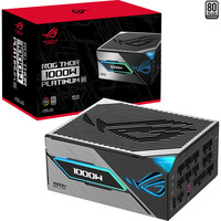 ASUS ROG Thor Platinum III modulaire alimentation 1000 watt Noir, 1x 12V-2x6, 4x PCIe, 1x 12V-2x6, 4x PCIe