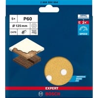 Bosch 2 608 900 804 fourniture de ponçage et de meulage rotatif Bois pâte sablée, Feuille abrasive pâte sablée, Bois, Bosch, Marron, Rond, 12,5 cm