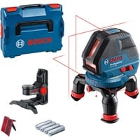 Bosch GLL 3-50P 0 - 50 m, Laser Cross Ligne Bleu/Noir, IP54, LR6 (AA), 1,5 V, 18 h, -10 - 40 °C, 83 x 146 x 117 mm