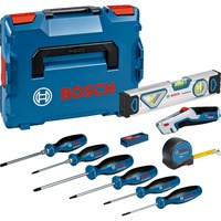 Bosch Set de tournevis et outils à main, 19 pièces, Set de pinces Bleu
