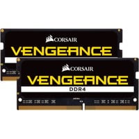 Corsair 16 Go DDR4-3000 (2x 8 Go) mémoire PC portable Noir, CMSX16GX4M2A3000C18, SO-DIMM