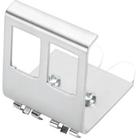 Digitus Adaptateur rail DIN pour 2 modules Keystone Acier inoxydable