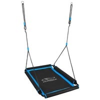 HUDORA Balancelle Nid Carré 110, Balançoire Noir/Bleu