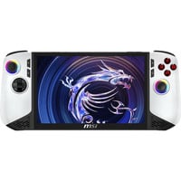 MSI MSI Claw 8 AI+ A2VM-091 Polar Tempest Edition, Console portable Blanc/Noir