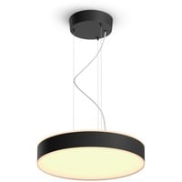 Philips Hue Suspension Enrave, Lumière LED Noir, Philips Hue White ambiance Suspension Enrave, Eclairage intelligent par suspension, Bluetooth, Noir, LED, Métal, Ampoule(s) non remplaçable(s)