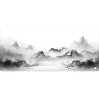 Sharkoon SKILLER SGP35 D5, Tapis de souris gaming Blanc/gris