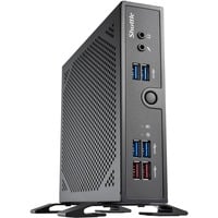 Shuttle XPC slim Barebone DS50U5, i5-1335U, 2x LAN (1x 2.5Gbit ,1x 1Gbit), 1xCOM,1xHDMI,1xDP, 1x VGA, fanless, fonctionnement permanent 24/7 Noir, i5-1335U, 2x LAN (1x 2.5Gbit ,1x 1Gbit), 1xCOM,1xHDMI,1xDP, 1x VGA, fanless, fonctionnement permanent 24/7, 1,3L mini PC, Mini PC type barebone, DDR5-SDRAM, PCI Express, Série ATA III, Ethernet/LAN, 90 W