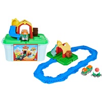Spin Master Mighty Express Ensemble de jeu gare de la ferme avec Farm-Frieda, Jeu véhicule 
