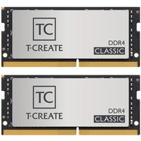 Team Group T-CREATE CLASSIC module de mémoire 16 Go 2 x 8 Go DDR4 3200 MHz, Mémoire vive Argent, 16 Go, 2 x 8 Go, DDR4, 3200 MHz, 260-pin SO-DIMM