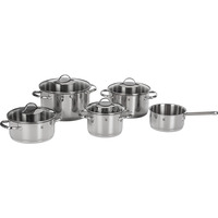 WMF Provence Plus 0721556380 lot de casseroles 9 pièce(s), Ensemble de pot Acier inoxydable, Ensemble d’ébullition, Acier inoxydable, Acier inoxydable, Acier inoxydable, Acier inoxydable, Acier inoxydable