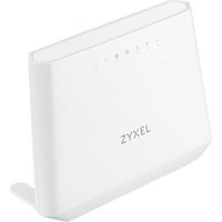 Zyxel DX3301-T0 routeur sans fil Gigabit Ethernet Bi-bande (2,4 GHz / 5 GHz) Blanc Wi-Fi 6 (802.11ax), Bi-bande (2,4 GHz / 5 GHz), Ethernet/LAN, ADSL, Blanc, Routeur