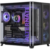 ALTERNATE Gaming-PC • RTX 5080 • AMD Ryzen™ 7 9800X3D • 32 GB RAM, PC gaming Noir/transparent